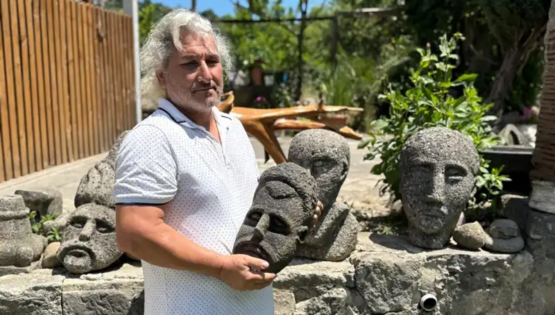 3 Günde Yaratılan Sanat Eserleri: Tarihi Eser Gibi Görünüyor!