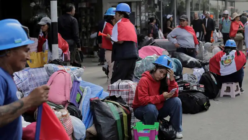 Peru'da Madencilerin Sokak Eylemleri: Geleceklerini Savunmaya Çıkıyorlar