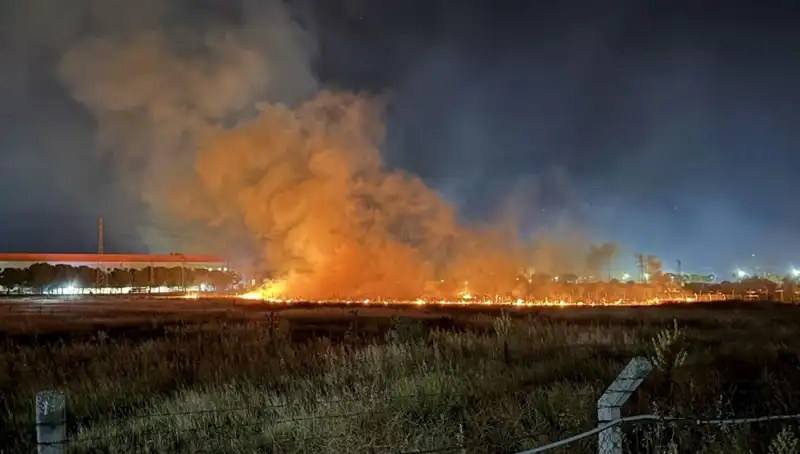 İzmir’de Gece Yarısı Yangın Paniği: Bir Mahalleyi İstila Etti