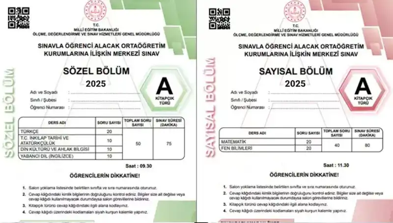 LGS 2025 Soru ve Cevap Anahtarı: Yayın Tarihleri Açıklandı!